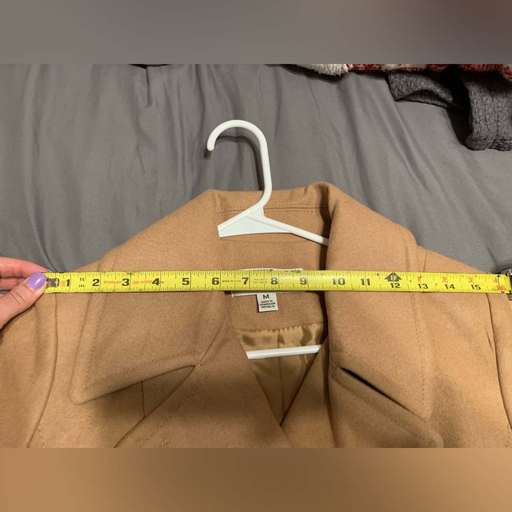 Anne Klein Women’s Double Breasted Peacoat - Picture 5 of 8